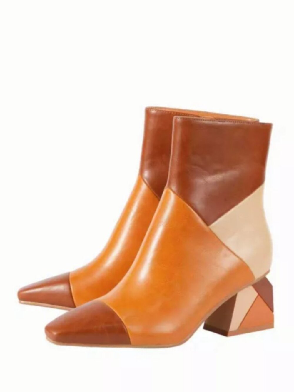 Ninety Union Sienna Colorblock Booties – Size 14 (BNWT)